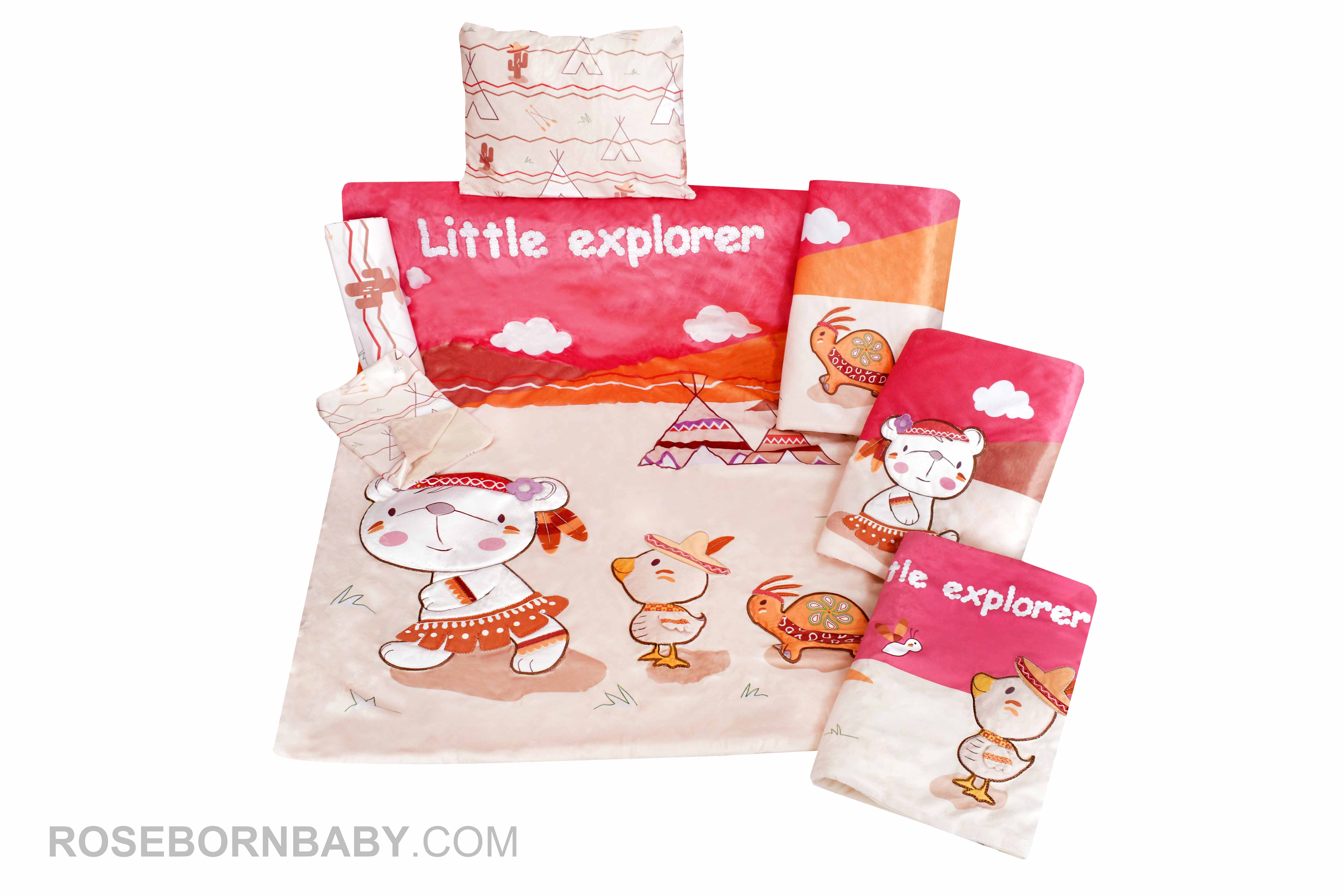 سرویس روتختی هفت تکه Little Explorer-Girl